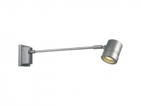 LED Wandlamp | MYRA STRAIGHT zilvergrijs 1xGU10